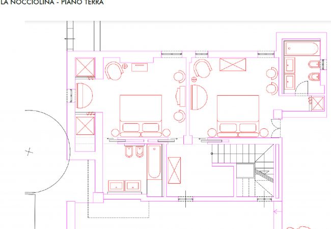 Villa in Pian di Sco - Villa Nocciolo in most Exclusive Borgo in Tuscany Villa in Pian di Sco - Villa Nocciolo in most Exclusive Borgo in Tuscany