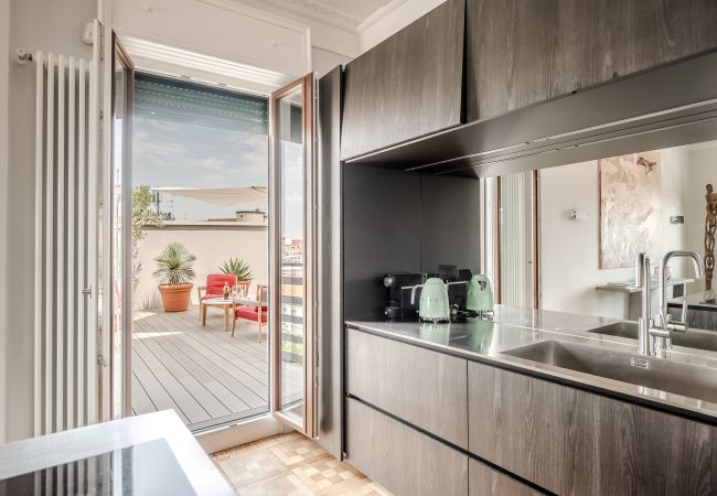 Ferienwohnung in Milano - Cadamosto Art Penthouse with Terrace R&R Ferienwohnung in Milano - Cadamosto Art Penthouse with Terrace R&R