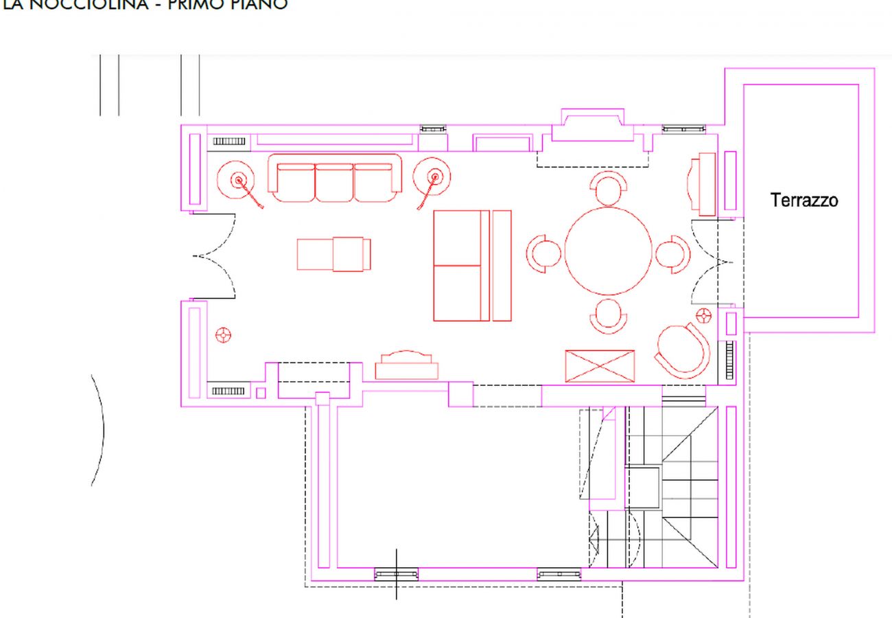 Villa à Pian di Sco - Villa Nocciolo in most Exclusive Borgo in Tuscany Villa à Pian di Sco - Villa Nocciolo in most Exclusive Borgo in Tuscany