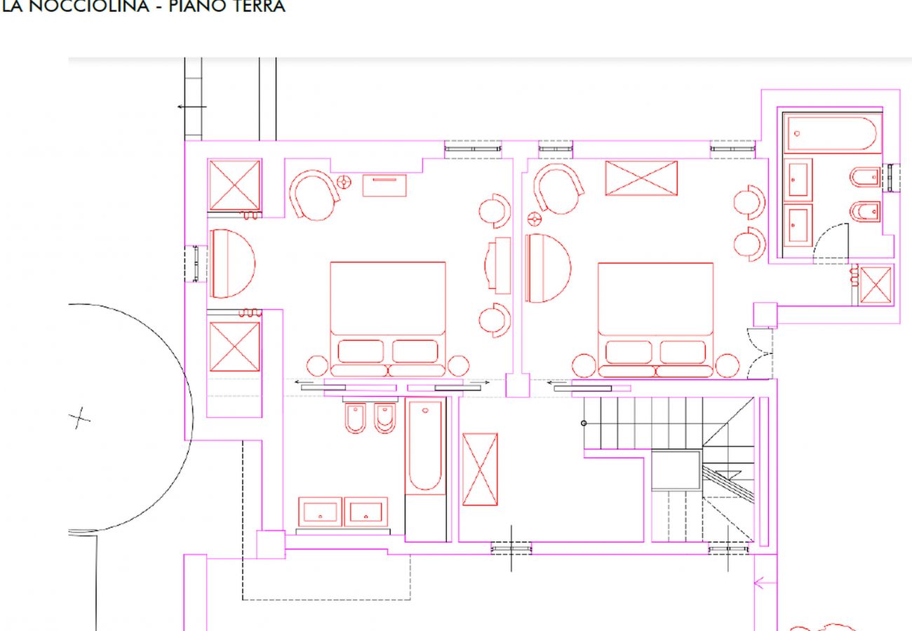 Villa à Pian di Sco - Villa Nocciolo in most Exclusive Borgo in Tuscany Villa à Pian di Sco - Villa Nocciolo in most Exclusive Borgo in Tuscany