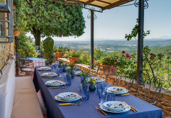 Villa a Civitella in Val di Chiana - Tuscany Villa with Breathtaking View at Dotholiday