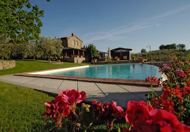  a Bucine - Romantic with Chianti Panorama at Marioli