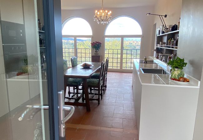 Villa a Monte San Savino - Villa Ceppeto,brand new restored up to 6
