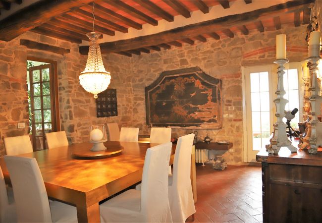 Villa in Civitella in Val di Chiana - Villa Tuscany with Flair, Luxury & Panorama Villa in Civitella in Val di Chiana - Villa Tuscany with Flair, Luxury & Panorama